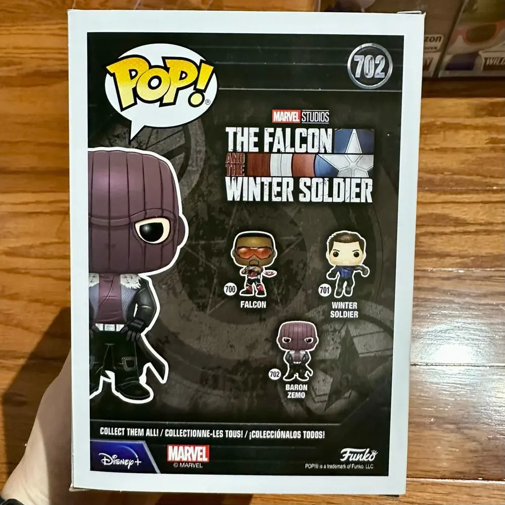 Funko Pop! Marvel Falcon and the Winter Soldier Baron Zemo Bobblehead #702